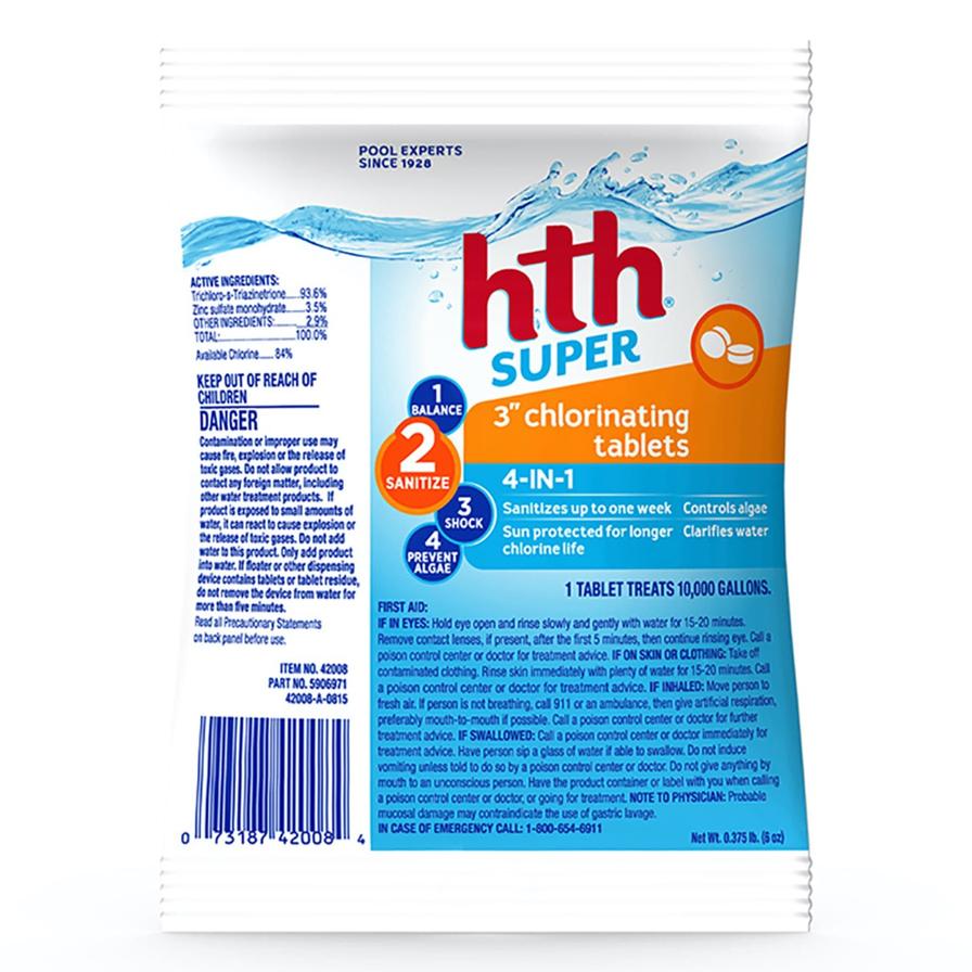 Buy HTH Chlorinating Chemical Super Tablet (177 ml) Online in Dubai