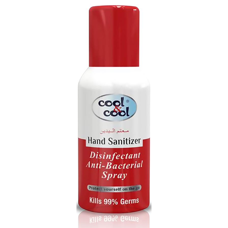 Cool & Cool Hand Sanitizer Spray (120 ml)