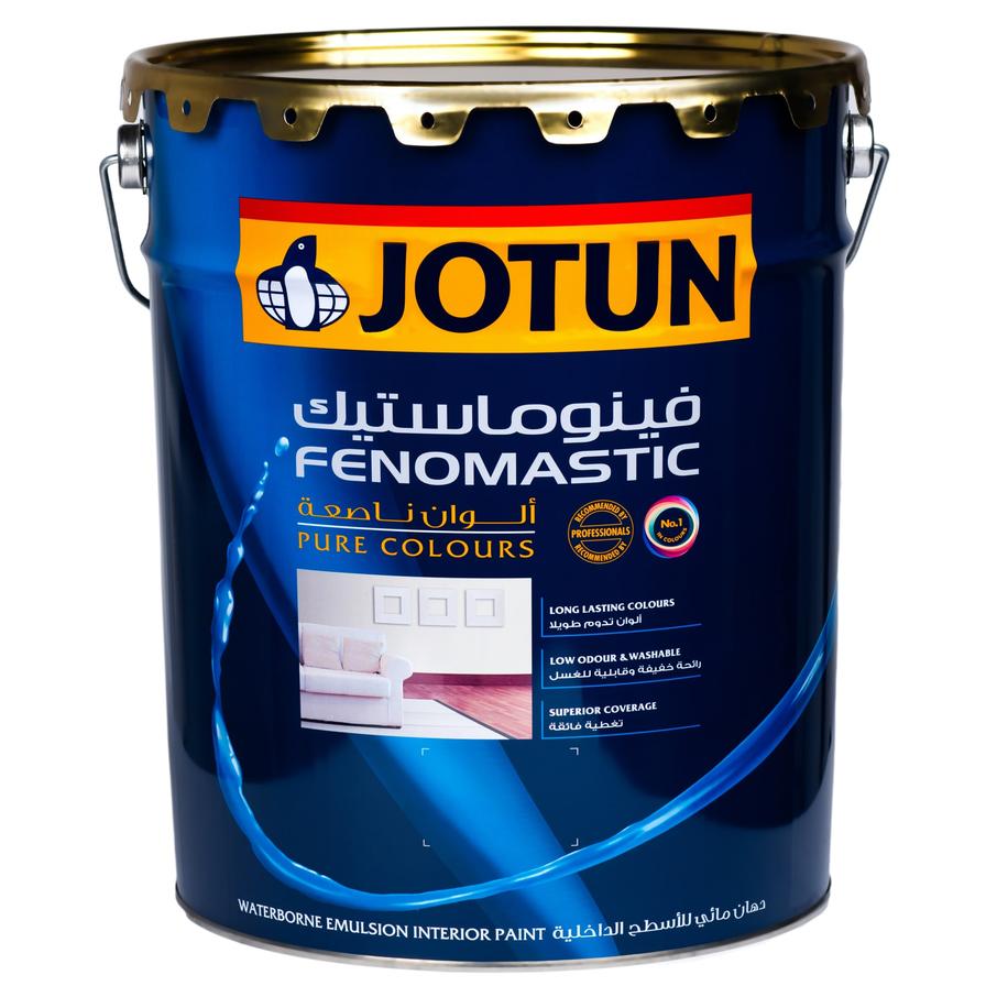 Jotun Fenomastic Pure Colours Emulsion Matt Interior Paint (Black, 18 L)