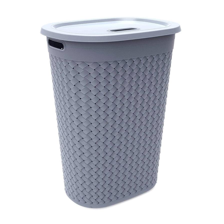 Stich Plastic Laundry Basket (55 L)