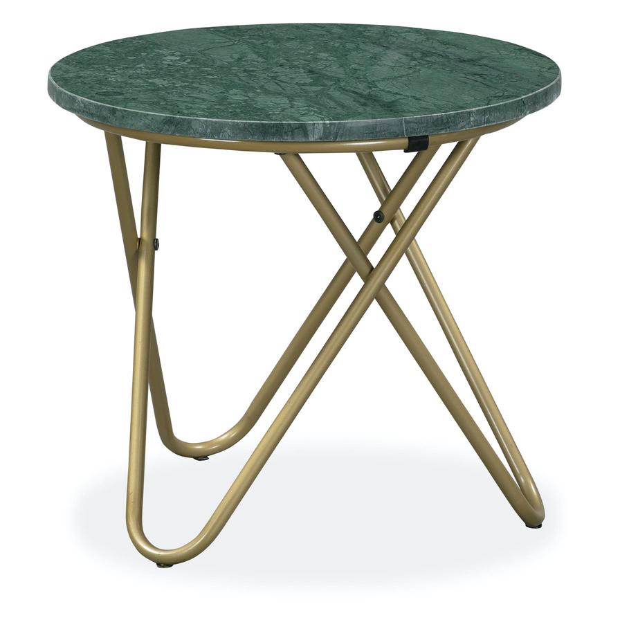 Couchtisch Mido1 Metal Marble Side Table 50 X 50 X 45 Cm