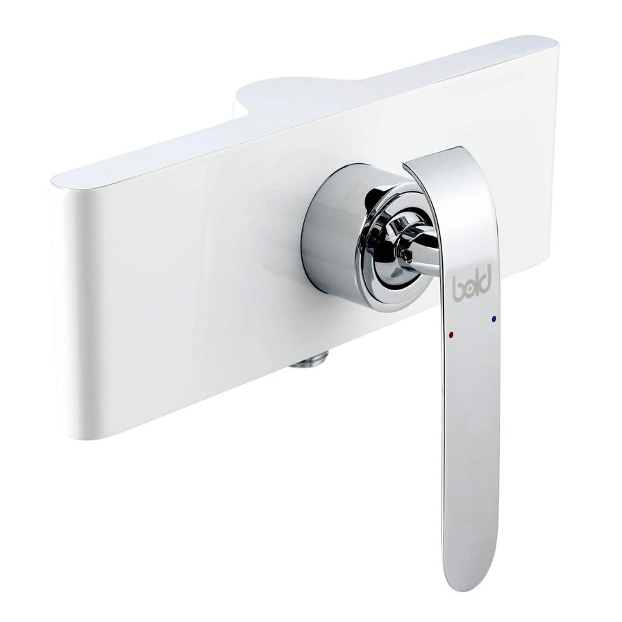 Bold Alexis Shower Mixer (24 x 15 x 10 cm, Chrome)