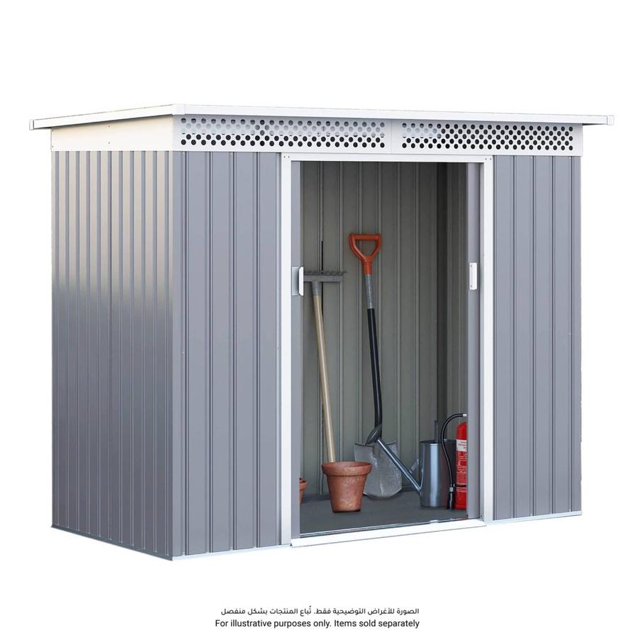 Buy Bella Galvanized Shed (213 x 142 x 184 cm) Online in Dubai & the ...