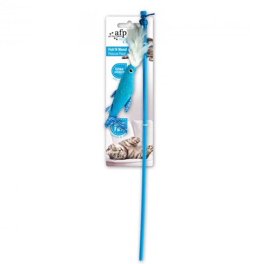 All For Paws Fish'N Wand Cat Toy (69 x 4 x 4 cm)