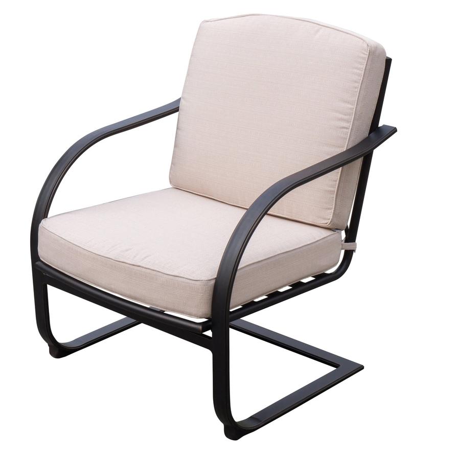 Milano Cast Aluminum Spring Chair Generic (80 x 75 x 92 cm)