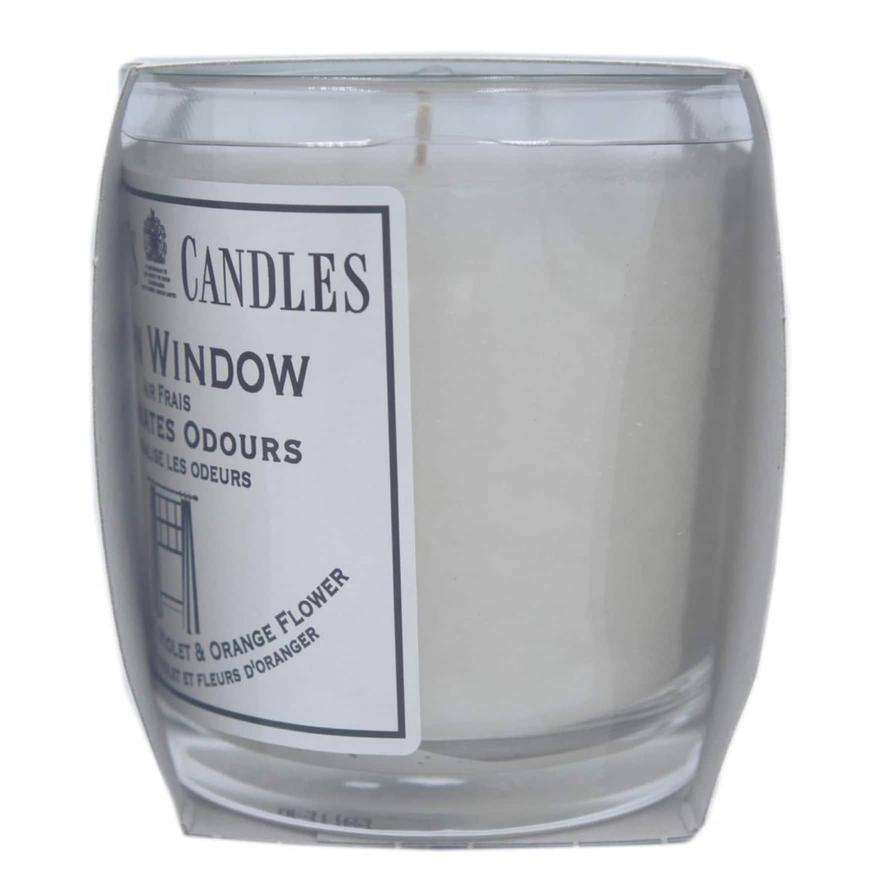 Price's Candles Freshair Candela in Vasetto Openwindow, Cera, Bianco,  7.5x7.5x8.5 cm