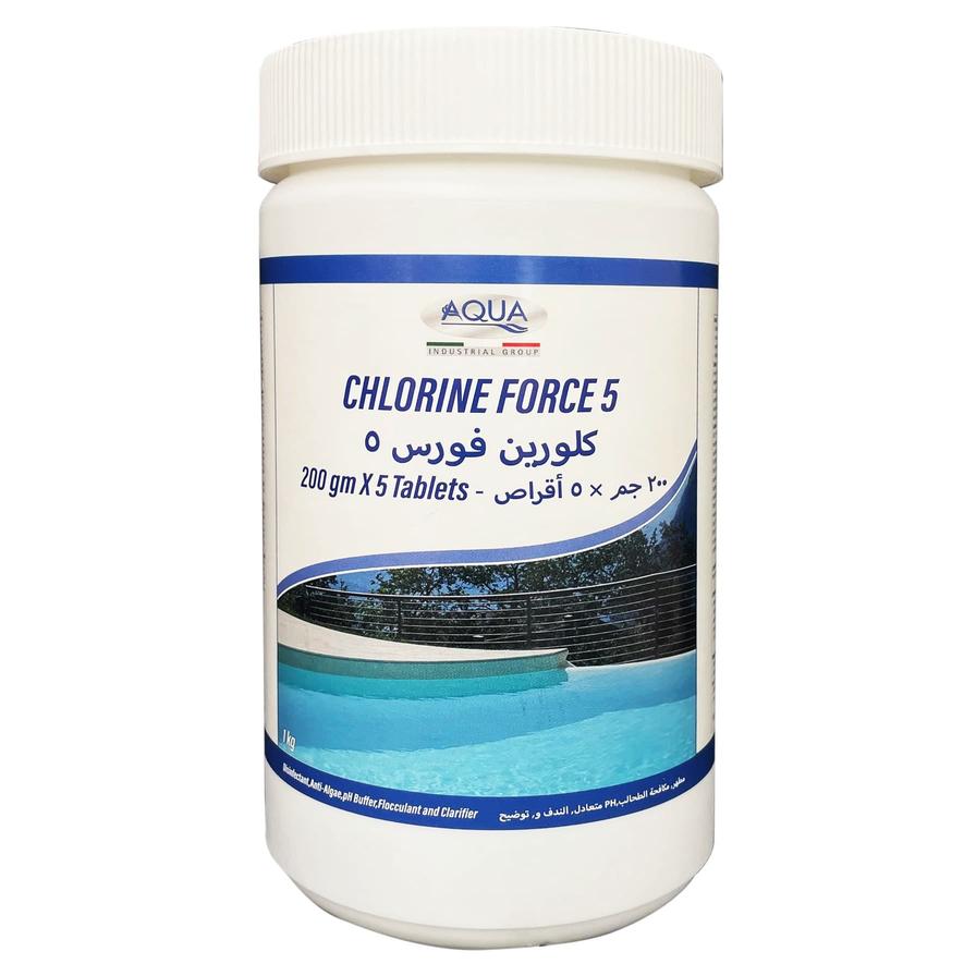 Aqua Chlorine Force 5 Tablets (250 g)