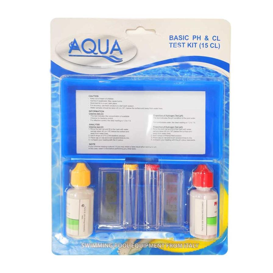 Aqua PH & CL Pool Water Test Kit