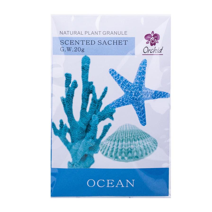 Orchid Natural Scented Sachet, Ocean (20 g)