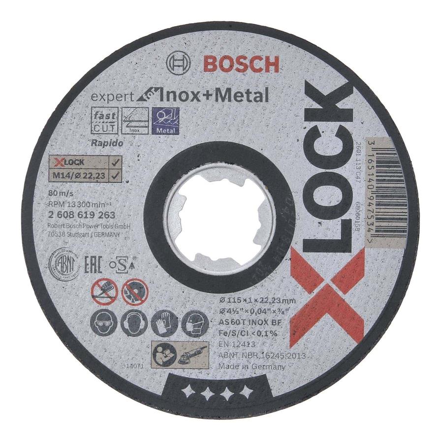 Bosch X-LOCK Expert For Inox & Metal Cutting Disc