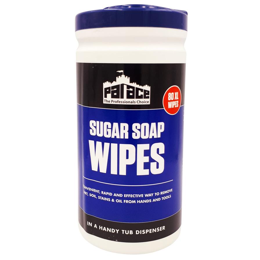 Palace Sugar Soap Wipes (80 Sheets, Extra Large)