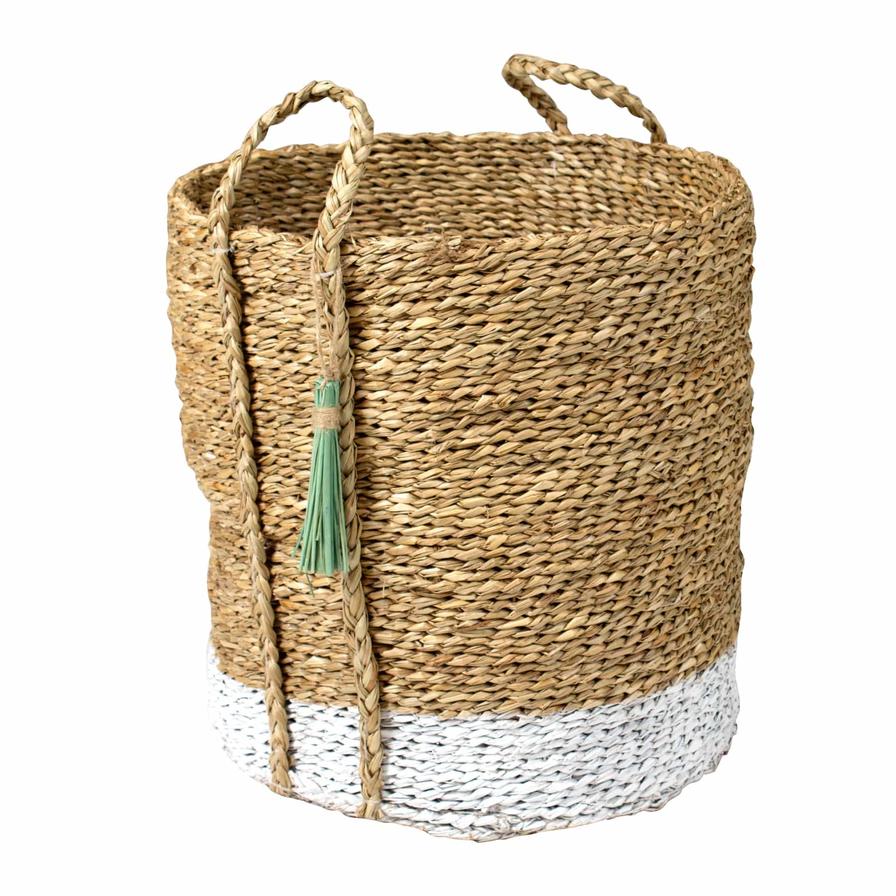 Woven Laundry Basket (37 cm)