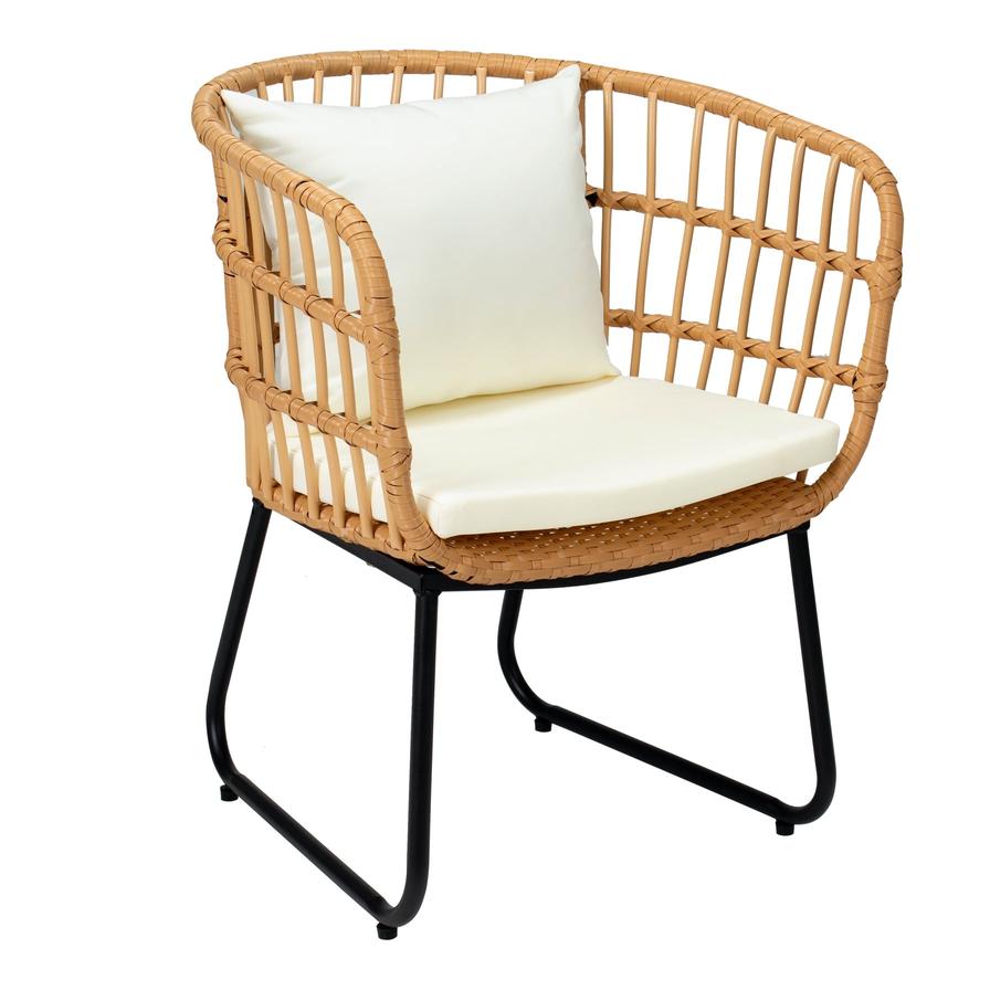 Ravenna Rattan Chair W/Cushion SG Furniture (70 x 45 x 80 cm)