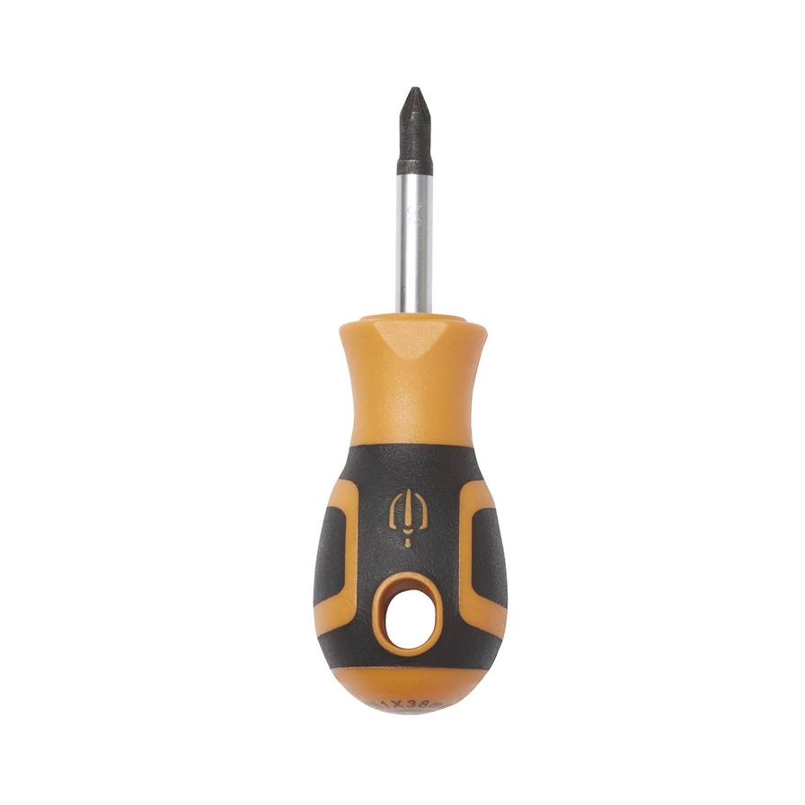 Magnusson Magnetic Stubby Screwdriver W/Blade, SC30 (2.5 cm)