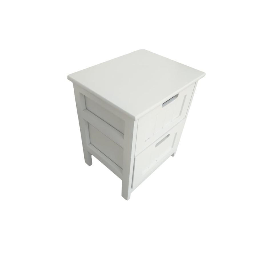 Wooden Cabinet W/2 Drawers (38 x 30 x 45 cm)