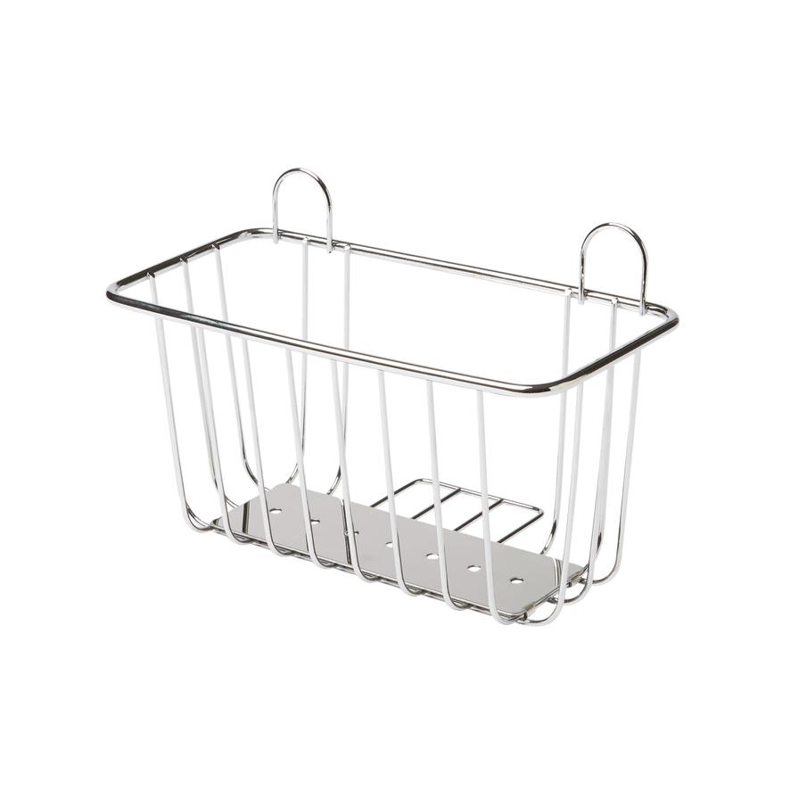GoodHome Koros Steel Wired Bathroom Basket (215 x 140 x 115.3 mm)