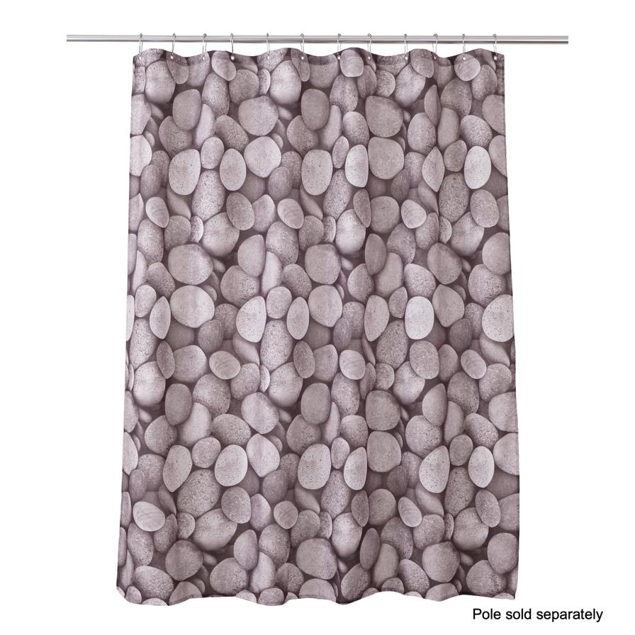 Cooke & Lewis Lunda Polyester Shower Curtain (1800 x 1800 mm)