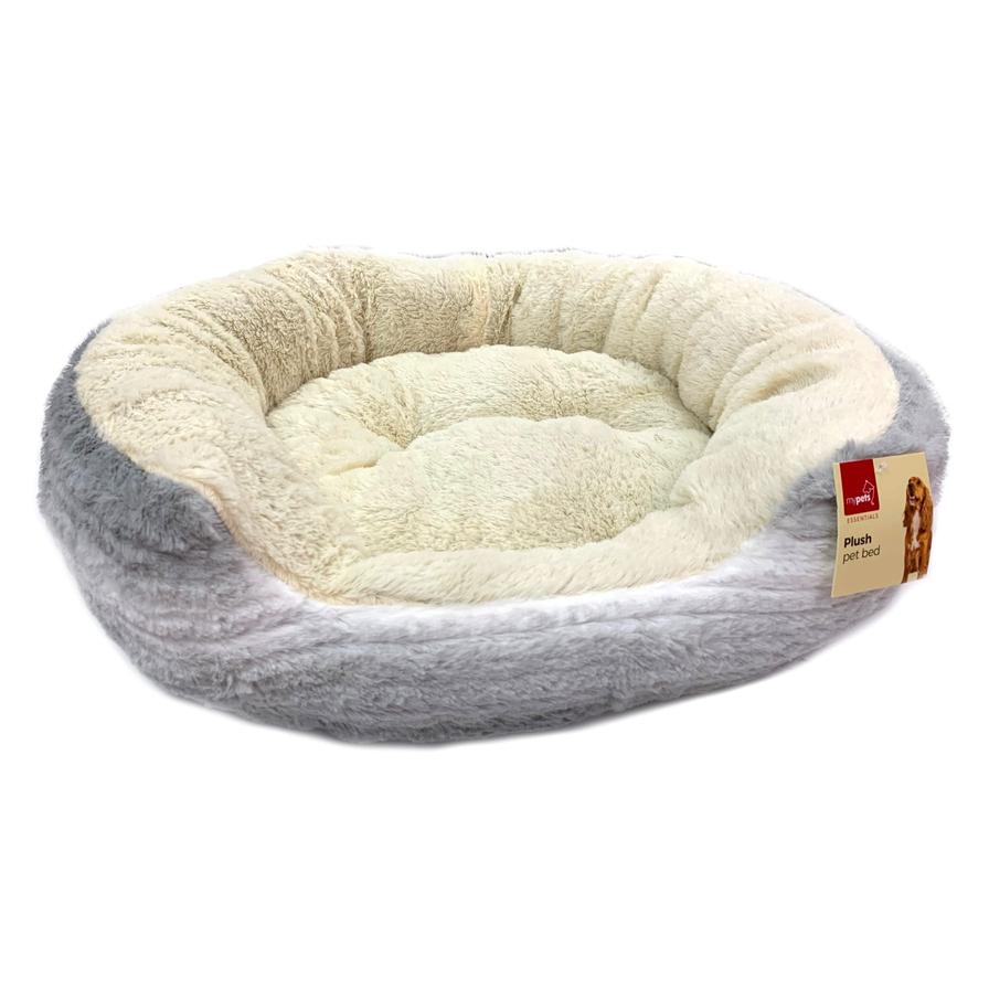 Dog store plush bed