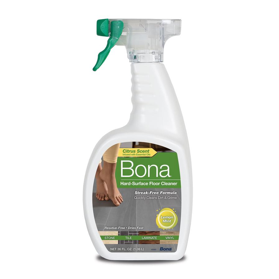 Bona Hard Surface Floor Cleaner (1.06 L, Lemon Mint)