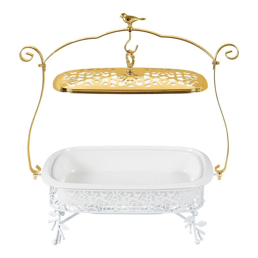 Raj Rectangle Chafing Dish (1.6 L, 40 x 22 x 16 cm)