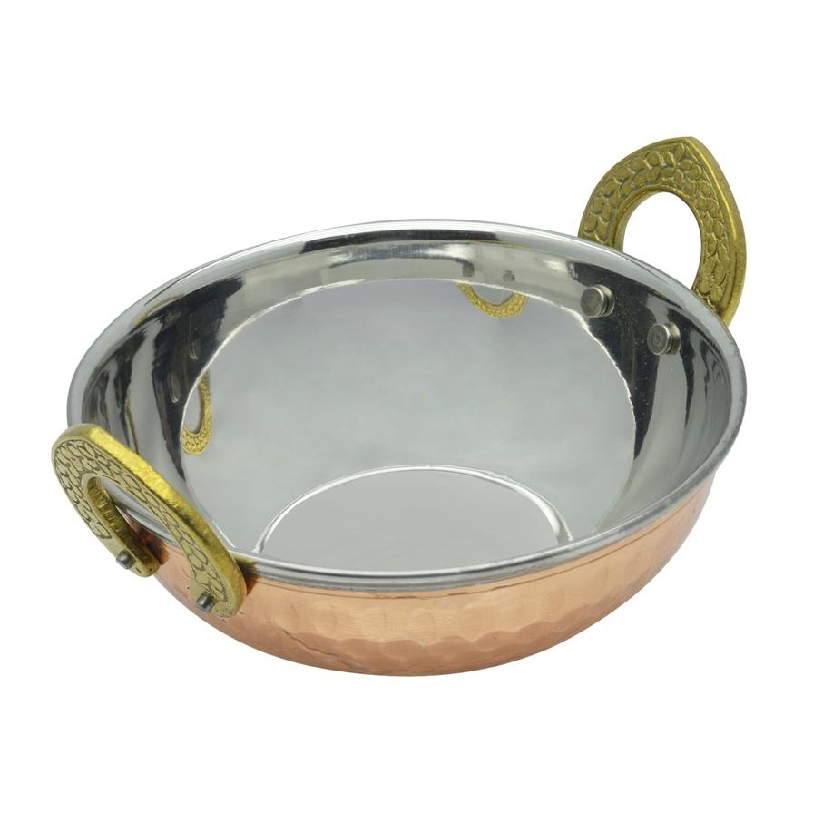 Raj Copper Kadai No. 1 (14 x 4.5 cm)
