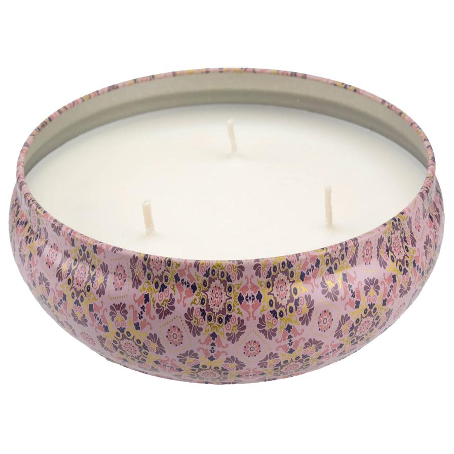 Aura Myst Boho Tin Candle (312 g, Frangipani)