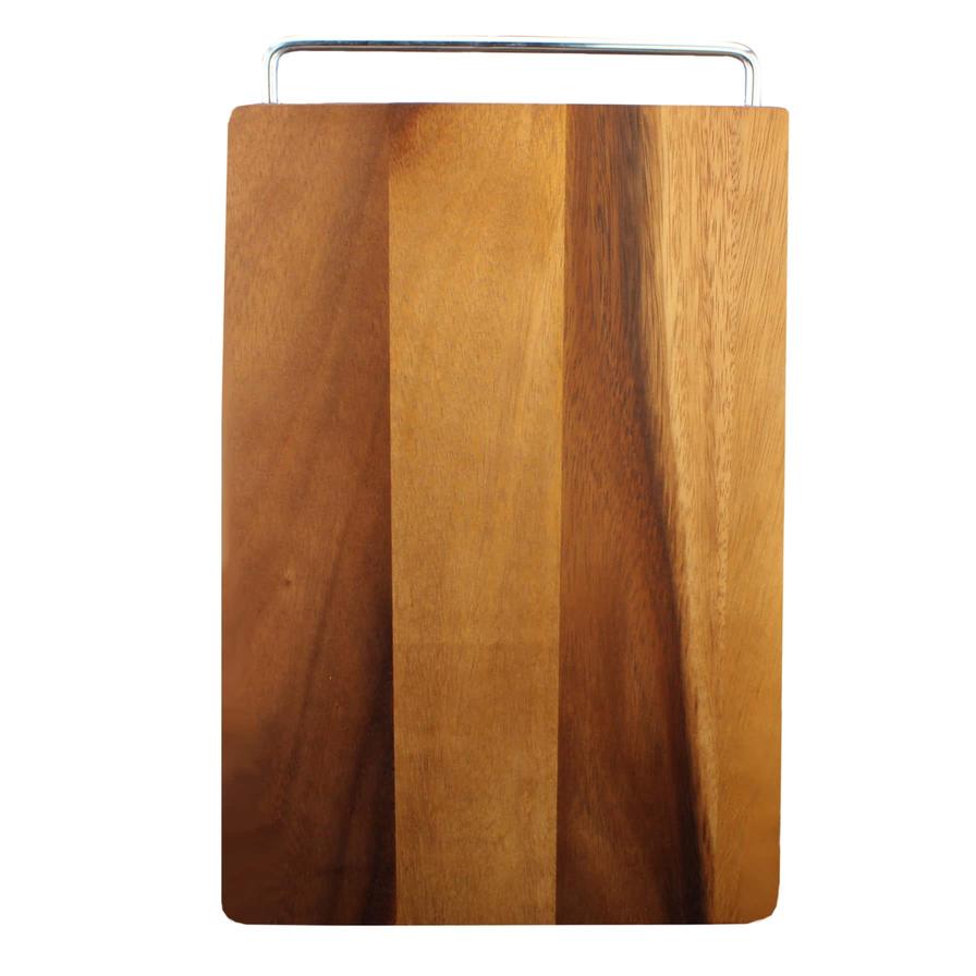 Billi Acacia Wood Cutting Board, ACA-15MF (40.4 x 25.2 x 7.5 cm)