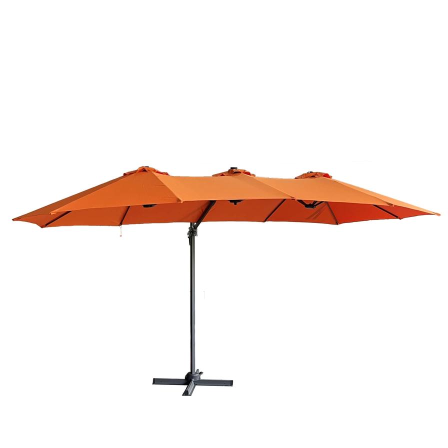 Domoco Single Air Vent Aluminum Umbrella (416 x 290 x 248 cm)