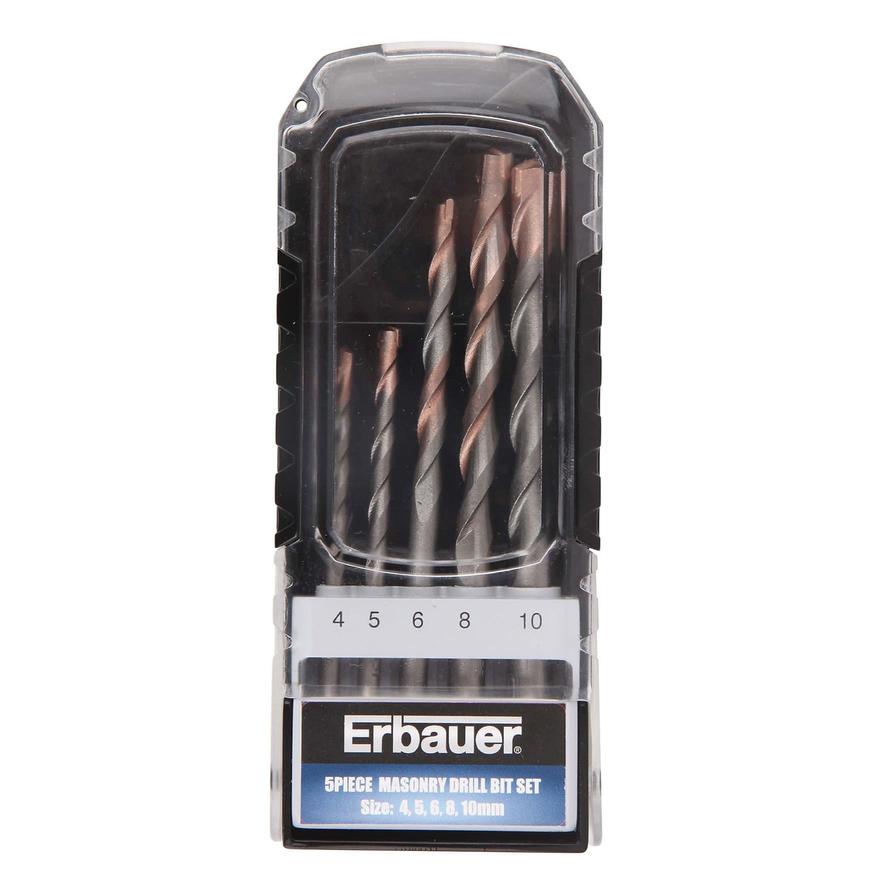 Erbauer masonry drill bit shop set