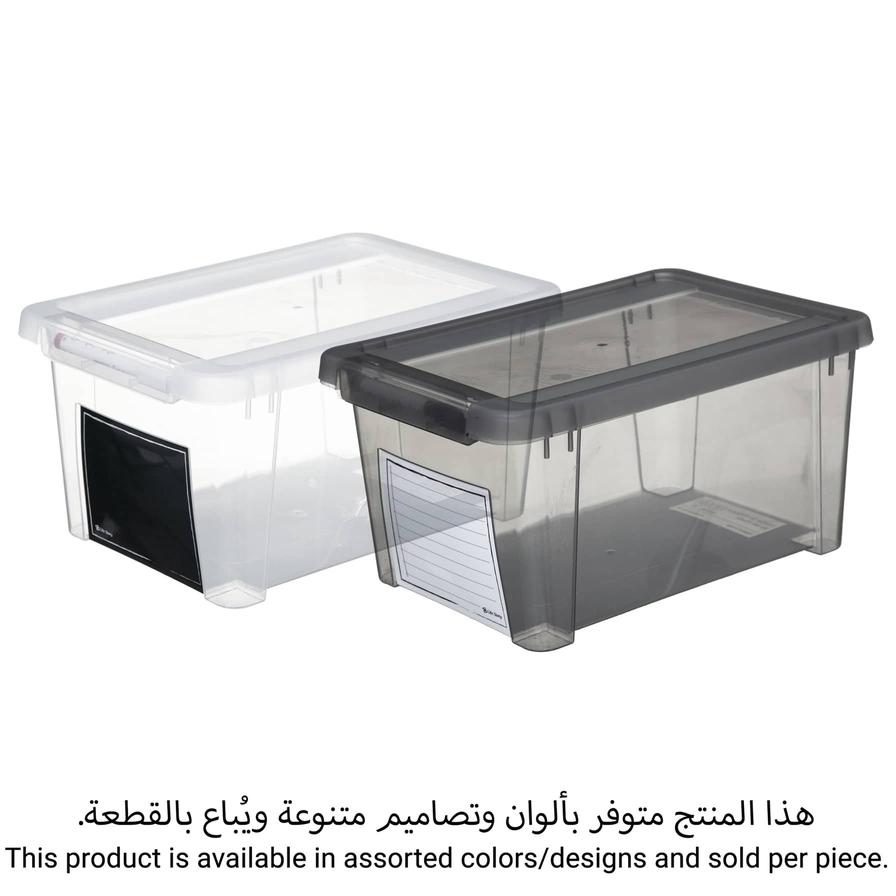 5five Plastic Storage Box W/ Lid (11 L)