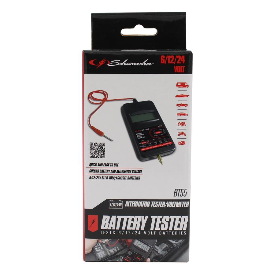 Schumacher Battery/Alternator Tester, BT55