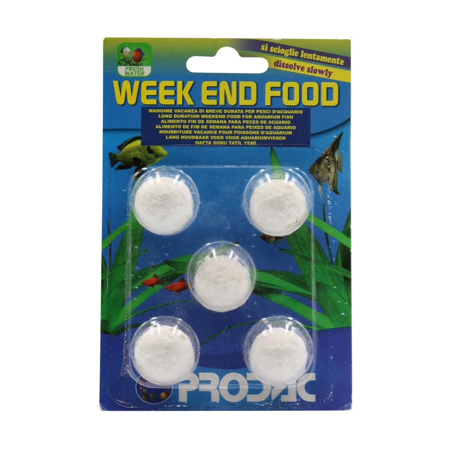 Prodac Week End Food For Fish Pack (5 Pc.)