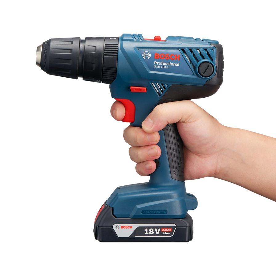 Buy Bosch Professional Cordless Impact Drill, GSB 180LI W/Battery (18