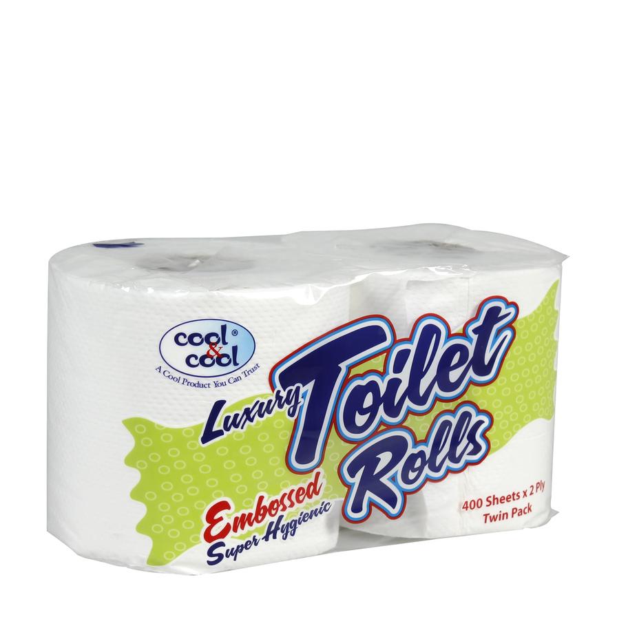 Cool & Cool Luxury Toilet Roll Pack (2 Pc.)