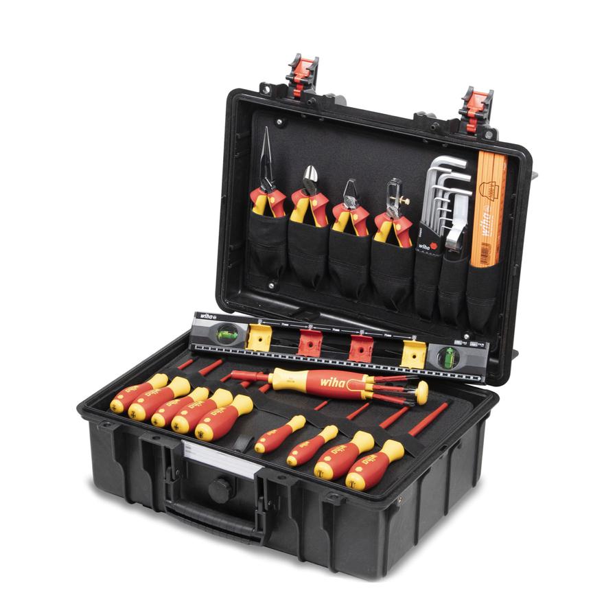 Wiha Polypropylene Basic Electrical Tool Set (34 Pc.)