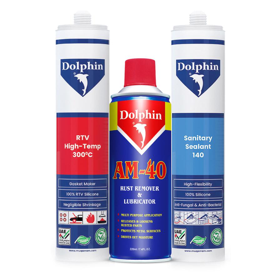 Buy Dolphin RTV High Temperature Silicone Sealant + Dolphin 140