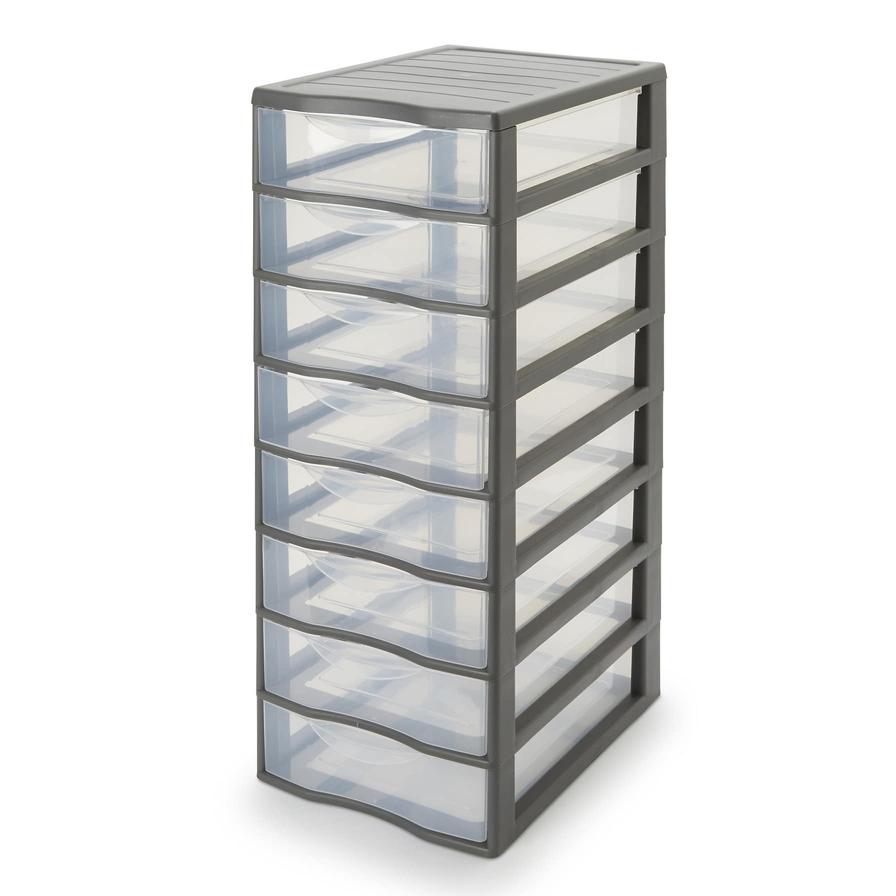 Buy Form Kontor 8-Tier Storage Tower Unit (26 x 36.5 x 68 cm) Online in ...