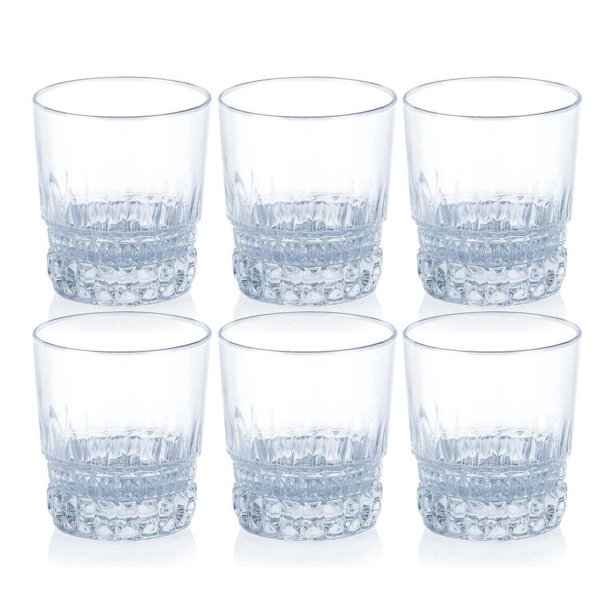 Luminarc Imperator Lowball Drinking Glasses (300 ml, 6 Pc.)