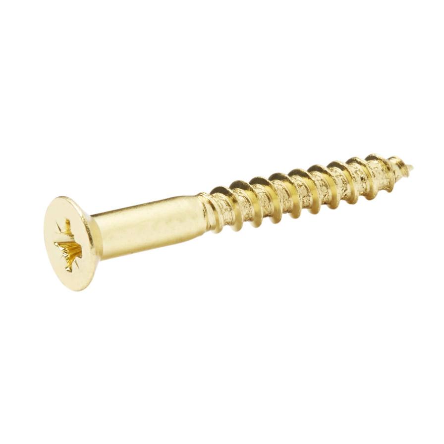 Brass on sale wood screws