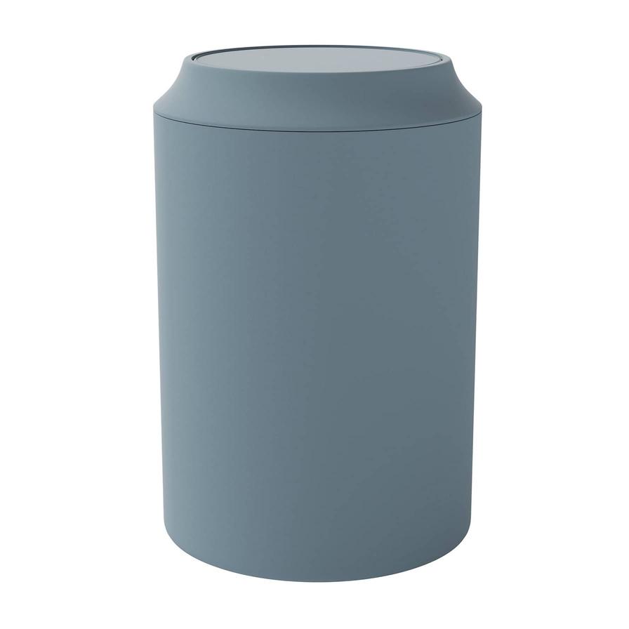 Buy GoodHome Kina Polystyrene Swing Bin (5 L, Water Blue) Online in