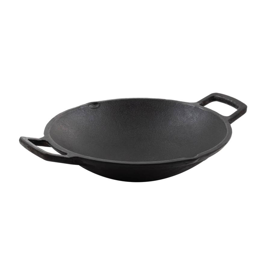 Sai traditionals - CAST IRON SHALLOW KADAI Sai Traditionals Cast