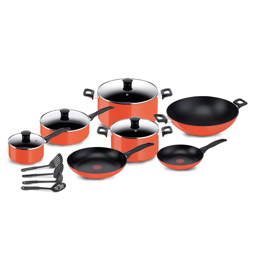 Buy Tefal Simply Chef Non-Stick Aluminum Cooking Set (15 Pc.) Online in  Dubai & the UAE