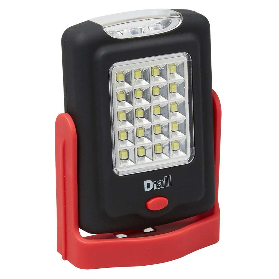 Shop Diall LED Portable Flashlight W Battery White Online ACE UAE