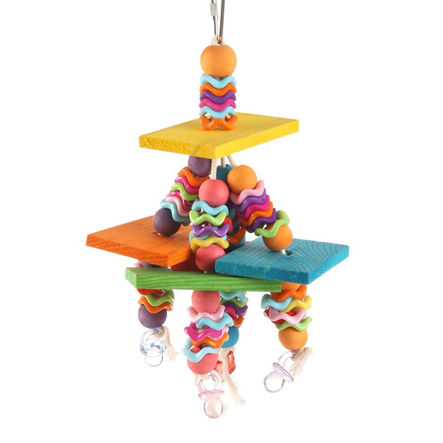 A clearance bird toy