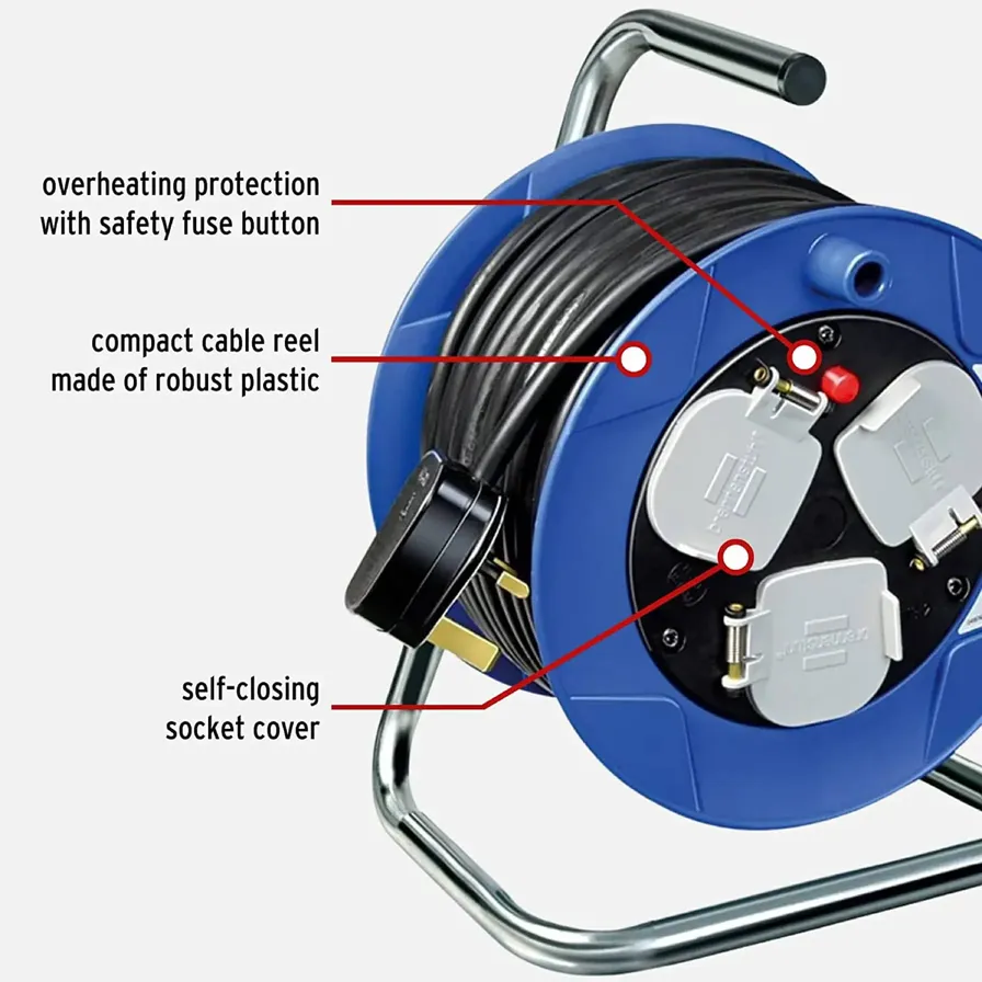 Extension Cords & Power Outlets, Cable Reels