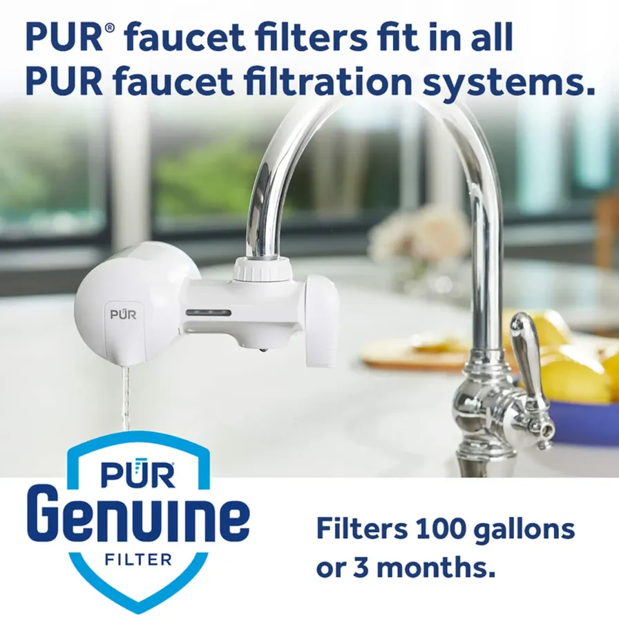 Pur water outlet filter faucet