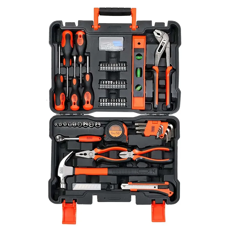 Buy Black+Decker Corded Hammer Drill 500W With Bits Orange Set of 6 Online  - Shop Home & Garden on Carrefour UAE