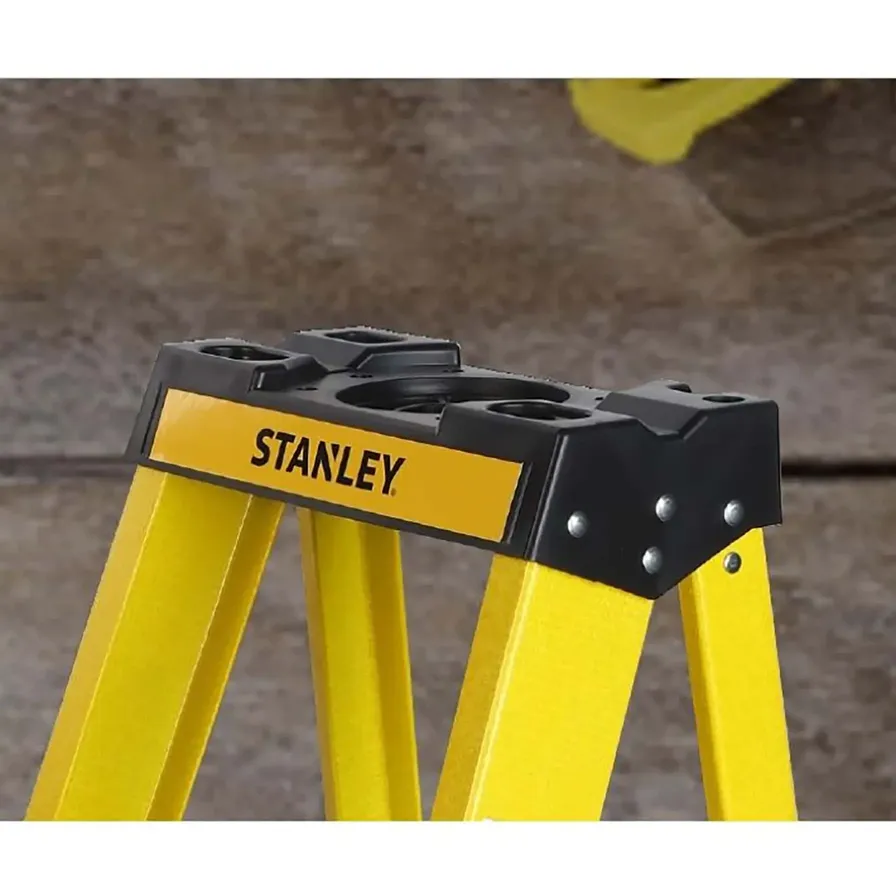 Shop Stanley 3 Tier Fiberglass Ladder 44 x 14 x 36.5 cm Online ACE UAE
