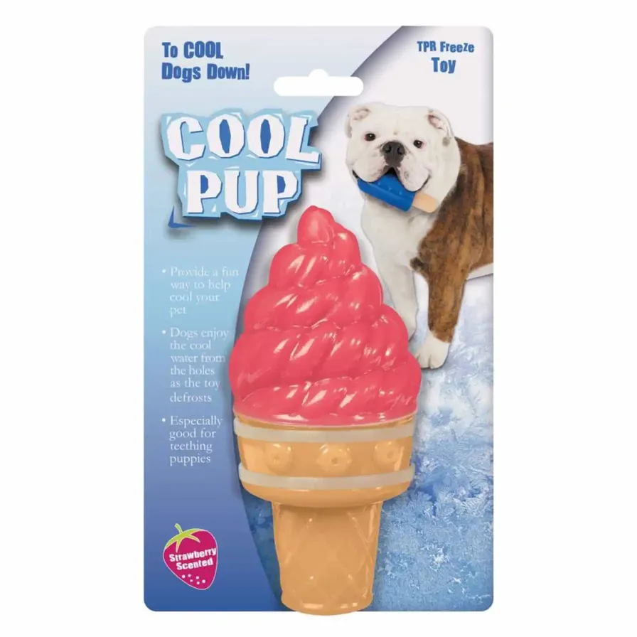 Ice cream cone dog hot sale toy