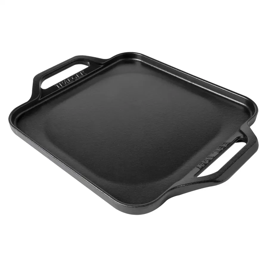 Buy Traeger Induction Cast Iron Skillet (38.1 x 29.21 x 3.18 cm) Online
